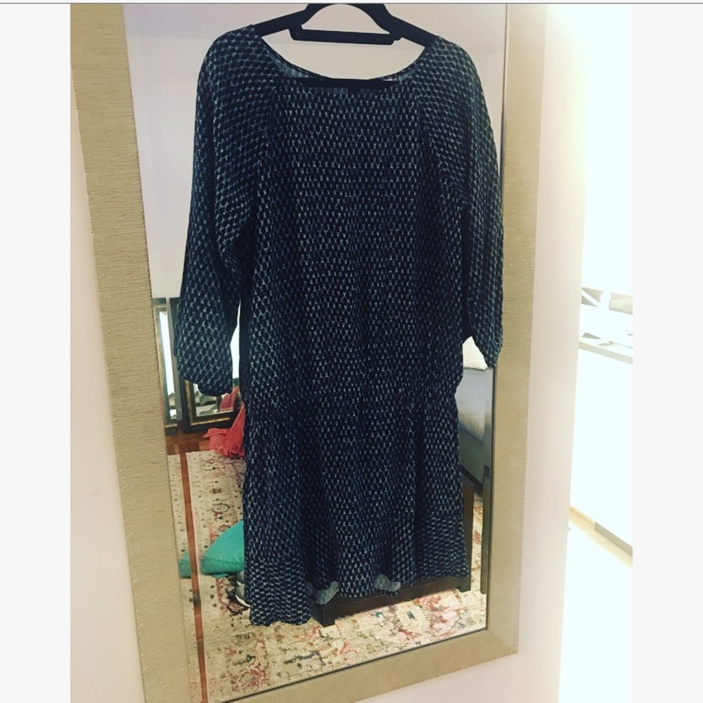 Blue Long Sleeve Dress | JOIE